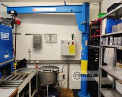 Maschine: VETTER AS1 25-2,1 Säulenschwenkkran mit Kettenzug 125kg