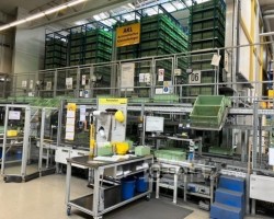 Maschine: SIEMENS AKL Dematic Kistenstellplätze