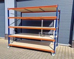 Maschine: KIMER 3.000x400x1.350 mm Regal Weitspannregale