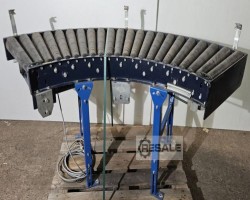 Maschine: SCHULZ  Rollenkurvenförderer mit Antrieb Rollenbahnkurve