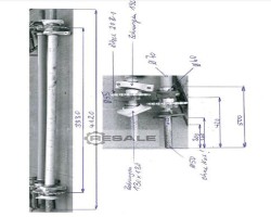 Maschine: KRONES / KETTNER  Palettierer Hubantriebswelle