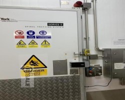 Maschine: YORK Series S Spiral-Gefrierschrank