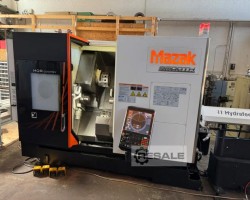 Maschine: MAZAK HQR 200 MSY CNC Doppelspindeldrehmaschinen
