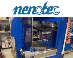 Maschine: MOSCA RO-TRI-5 + RO-TR-500-4 Umreifungsmaschinen vollautomatisch