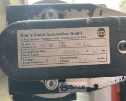 Maschine: RHEIN-NADEL AUTOMATION FK 100 Flachförderband