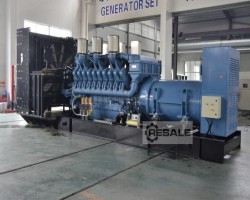 Maschine: MTU 1250kVA1000kW Diesel Dieselgeneratoren
