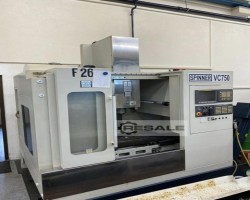 Maschine: SPINNER VC 750 CNC Bearbeitungszentren