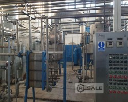 Maschine: APV / ZAMET / AMOS Line Herstellung von Apfelsaft und -konzentrat