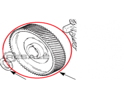 Maschine: WAUKESHA 302051B Rad, Ausrüstung, Getriebe, Ölpumpdribe