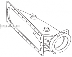 Maschine: WAUKESHA 309091A PLENTUM, LADELUFTKÜHLER-EINLASS