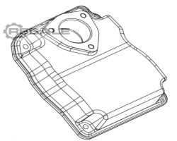 Maschine: WAUKESHA 308039D Ventildeckel