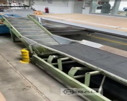 Maschine:   Transportband mit Steigförderer