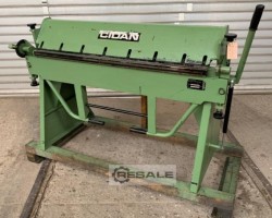 Maschine: CIDAN KBL 10/2,0 Schwenkbiegemaschinen
