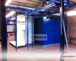 Maschine: HANDELSAGENTUR BENECKE  Pulveranlage mit Querverschub