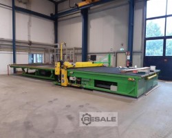 Maschine: HEGLA VSG A 37 Glas Scheiben Schneidtisch