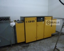 Maschine: KAESER COBURG DC 75E, STAG 3000 l, SigmaAir Druckluftanlage