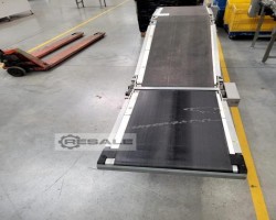 Maschine: TRANSNORM TS1200 Steigband/Gurtförderer