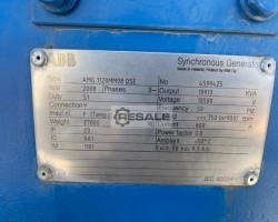 Maschine: ABB AMG 1120MM08 DSE Wechselstromgenerator