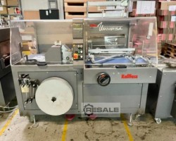 Maschine: KALLFASS Universa 400 + Tunnel + MGZ Horizontale Verpackungssysteme
