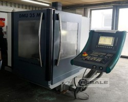 Maschine: DMG DMU 35 M Bearbeitungszentren