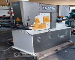 Maschine: ERMAKSAN EKM 60/120 Profilmaterial-Ausklink- und Lochstanzmaschinen