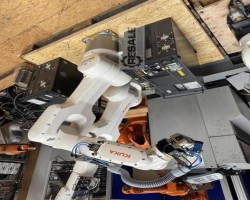 Maschine: KUKA KR10R1100-2/ SEL KRC4 Industrieroboter