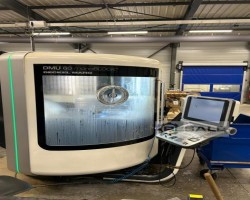 Maschine: DMG DECKEL MAHO DMU 60 MONOBLOCK 5 AXIS CNC Bearbeitungszentren