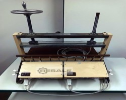 Maschine: MüRO A3/2000 WT Blockleimpresse