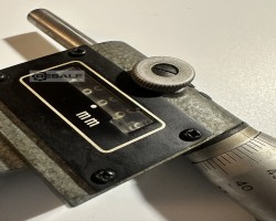 Maschine: MITUTOYO 193-109 + more Bügelmessschrauben mit Digitaler Anzeige