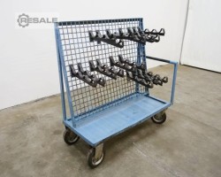 Maschine:   Werkzeugtransportwagen mit Wellenträger