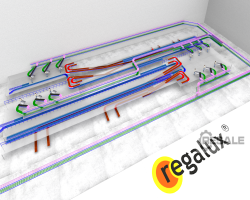 Maschine: SIEMENS DEMATIC 600 mm Rollenbahn Rollenförderer Siemens Dematic