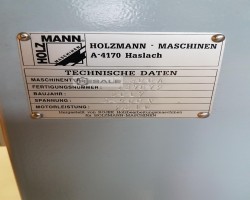 Maschine: HOLZMANN PK300A Formatkreissägen