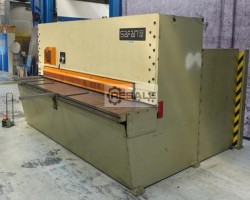 Maschine: SAFAN HS 3100 x 15 mm NC Tafelscheren (hydraulisch)