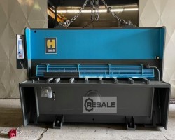 Maschine: HACO TSL 3100 x 16 mm NC Tafelscheren (hydraulisch)