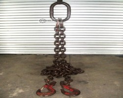 Maschine:  H 2 32 x 96 x 6000 Anschlagketten 2 - Strang