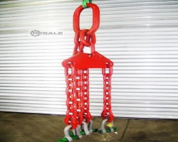 Maschine: J.D.T. H 4 32 x 96 x 2000 Anschlagketten 4 - Strang