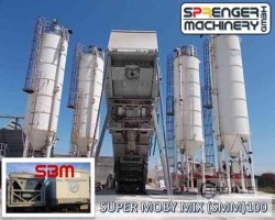 Maschine: SBM / SIMEM SSM 100 - Mobymix Betonmischanlagen mobil