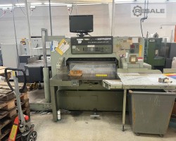 Maschine: POLAR 115 EMC-Monitor Schnellschneider