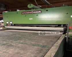 Maschine: WEMHöNER VOF2-480/2 Durchlaufpressen