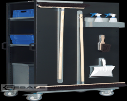 Maschine: APFEL RGS 5000 Reinigungswagen/station