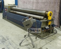 Maschine: MG 4100 x 10/8 mm Dreiwalzen-Blechbiegemaschinen