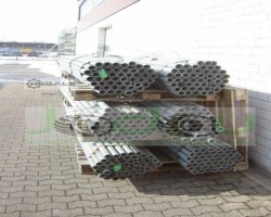 Maschine:  ST37 Stahlrohre ST 37, verzinkt, 57 x 3360 mm