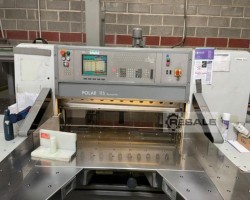 Maschine: POLAR 115 ED Autotrim cutting line Papierschneidemaschinen