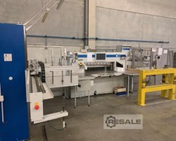 Maschine: WOHLENBERG BAUMANN 132 cutting line Papierschneidemaschinen