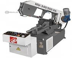 Maschine: TRONZADORAS MG HU-340 / 500 SA Doppelgehrungsbandsägen