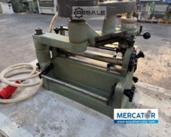 Maschine: SAFTI  Manuelle Codiermaschine für Schwalbenschwanzverbin