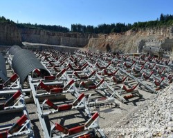 Maschine:  PEB/PBB 355m/1400mm Förderbänder