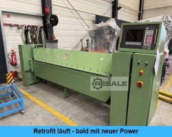 Maschine: SCHRöDER MAK II Schwenkbiegemaschinen