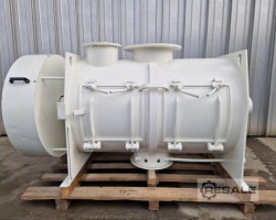 Maschine: LöDIGE FKM 600 D Horizontal-Chargenmischer in Edelstahlausführung