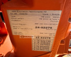 Maschine: ABB ROBOTICS IRB 2400/16 IRC M2004 Industrieroboter